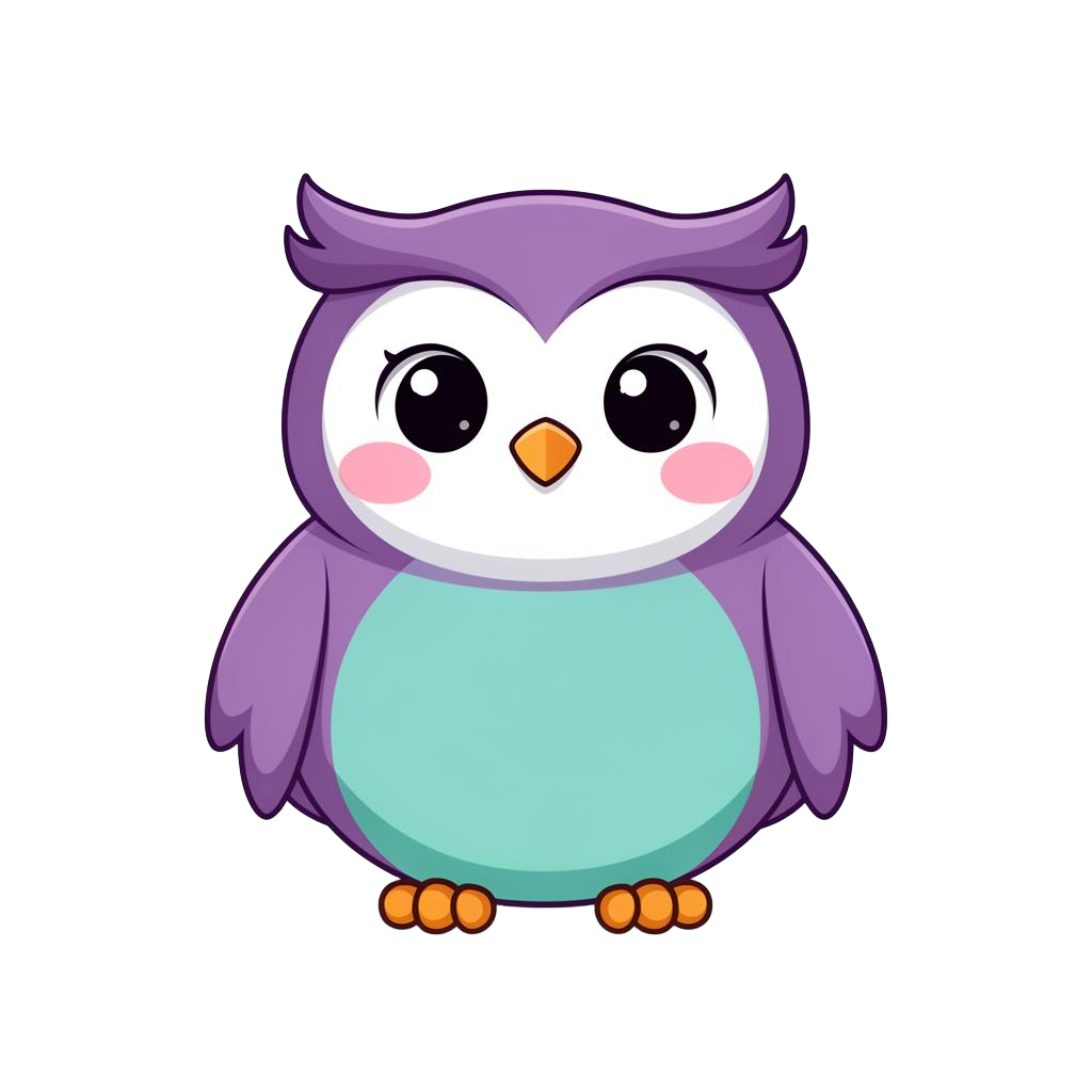 Coruja Voca, mascote do app